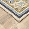 Homeroots 5 x 8 ft. Blue & Ivory Bohemian Rug 383595 - alternate 2